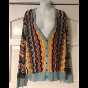 Mission x Target 20th Anniversary Zig Zag Cardigan